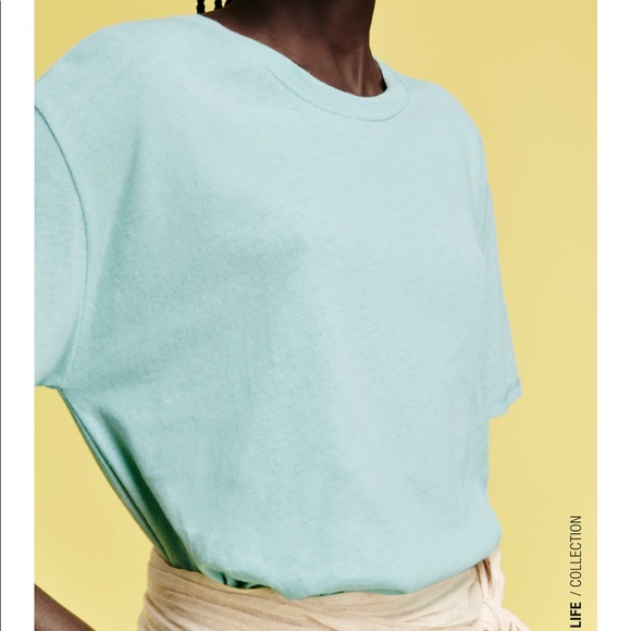 Zara Tops - Zara Linen Blend T-shirt